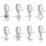 Dangle Nose Rings – Stylish & Elegant Nose Jewelry for Women - Image 2