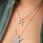 Couple’s Silver Star Necklaces