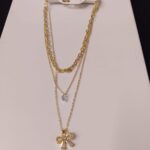 Gold-Tone Multi-Layered Necklace