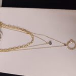 Gold Layered Pearl & Crystal Set